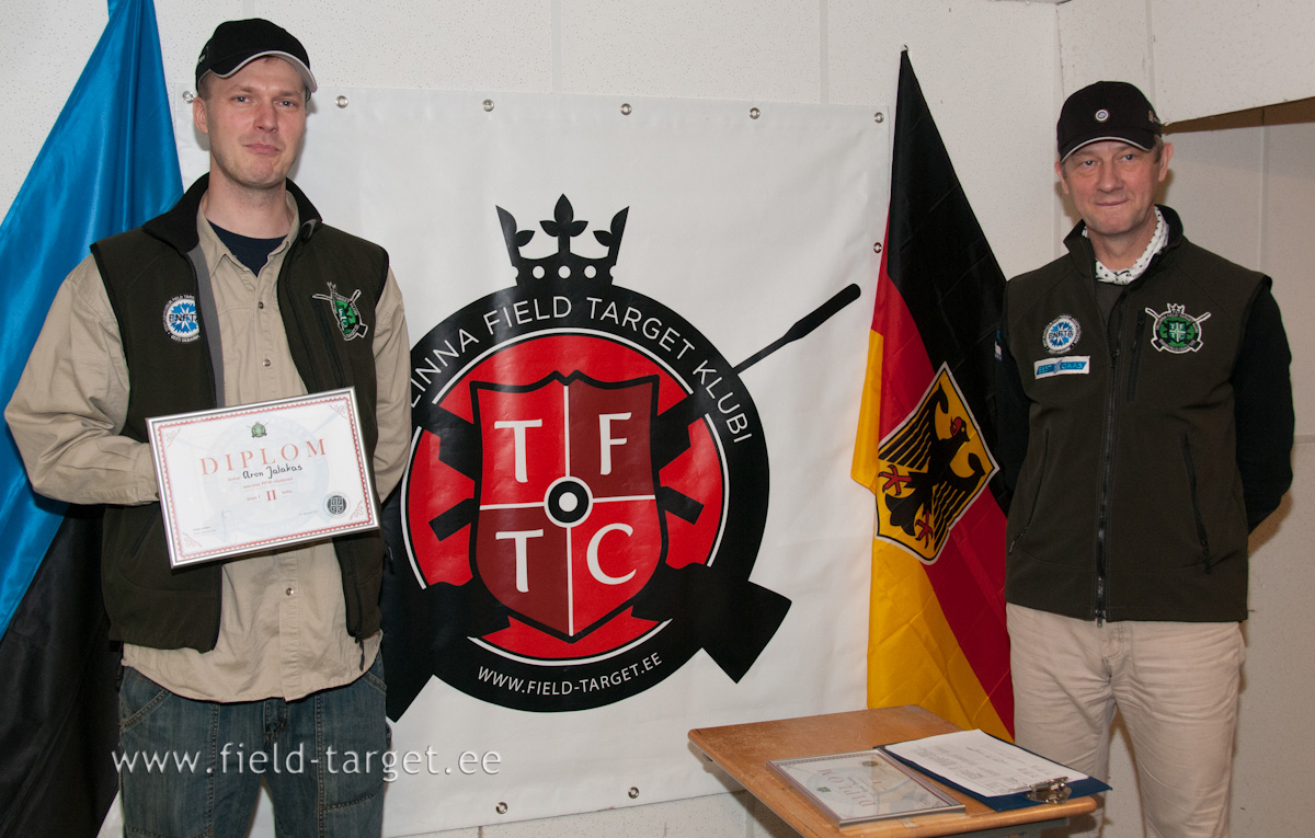 Aron Jalakas - kategooria PCP II koht, 12 tabamust